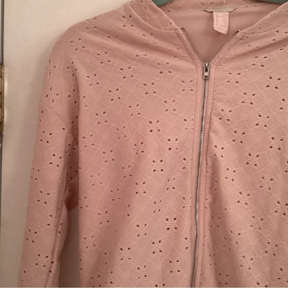 Forever 21 girls (13/14) pink jacket, sweatshirt